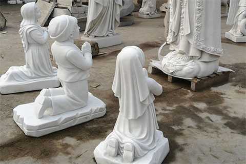 Fatima with Three Shepherds Statues for church