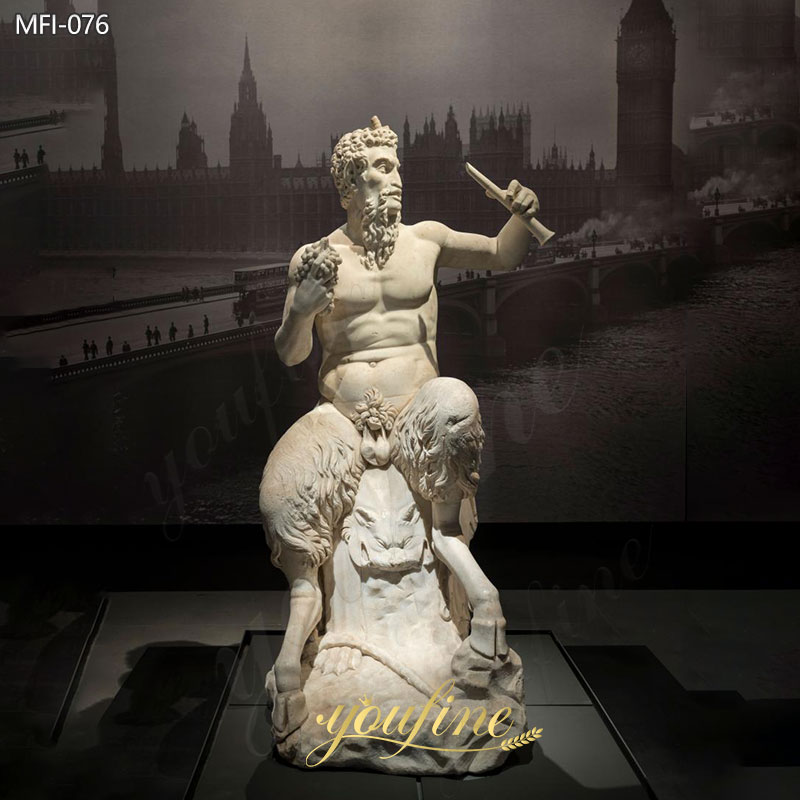 Greek god Pan Statue