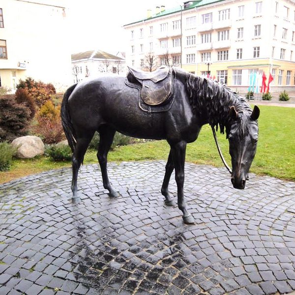 Life Size Bronze Standing Horse Statue