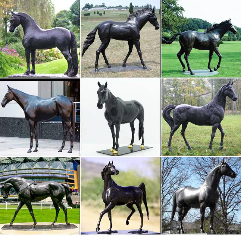 Life Size Horse Sculpture