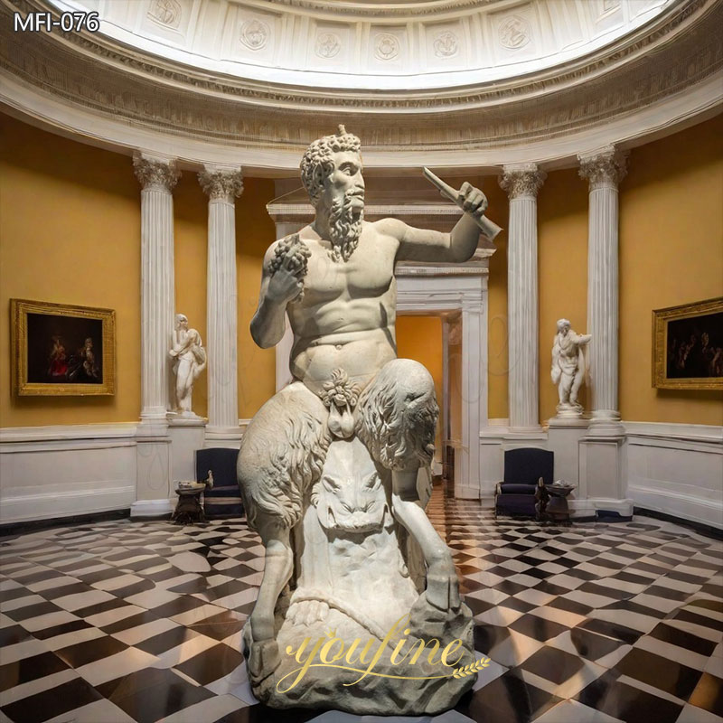 Marble Greek Pan Statue