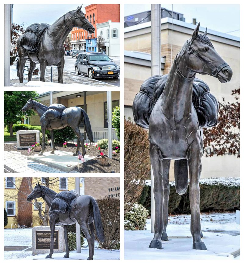 Standing Horse Sculpture