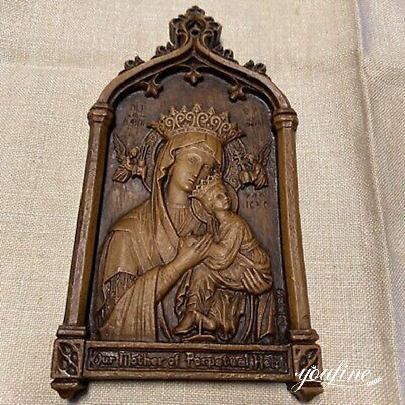 Virgin of Perpetual Relief Sculpture - YouFine Sculpture (4)