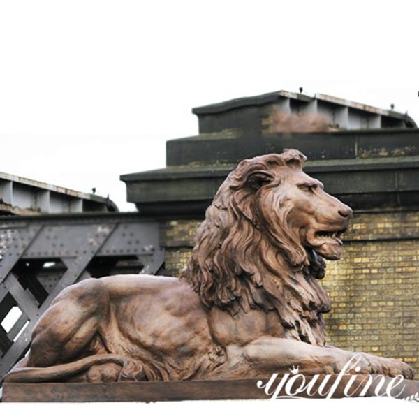 bronze lions for sale-YouFine Sculpture