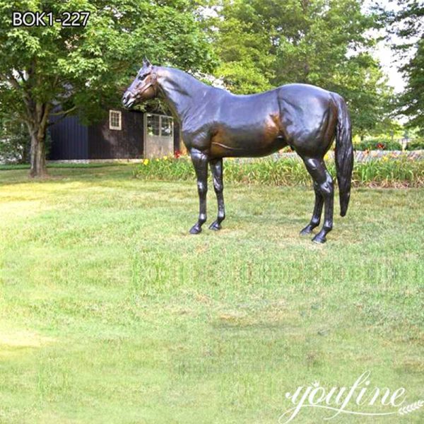 garden horse sculptures-YouFine Sculpture