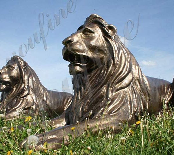 giant lion statue-YouFine Sculpture