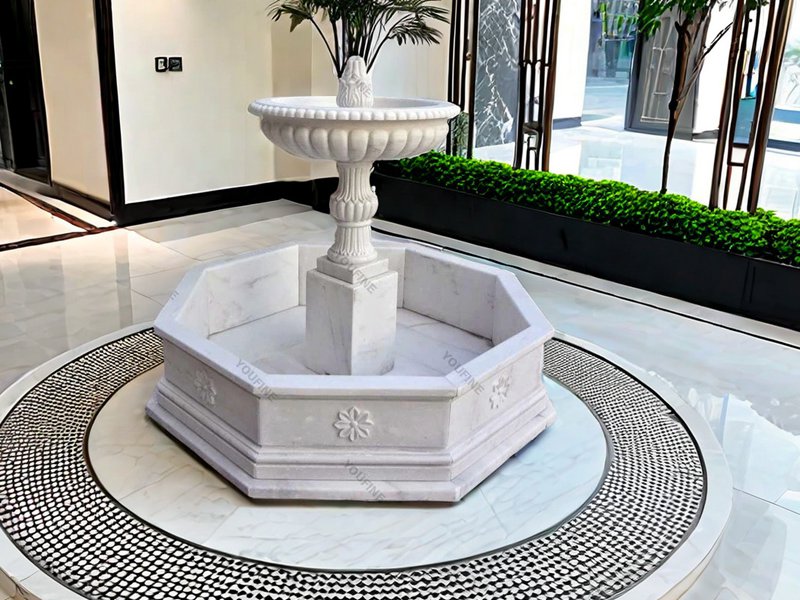 indoor water marble fountain