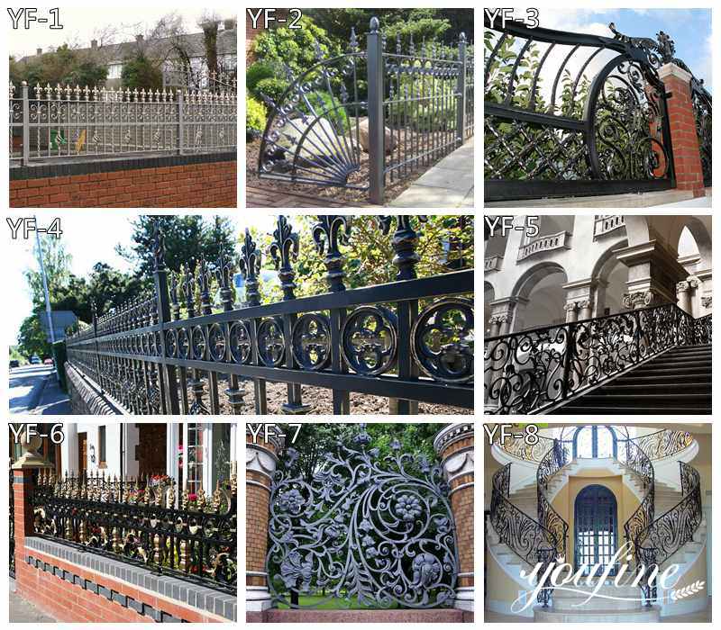 iron fence for sale