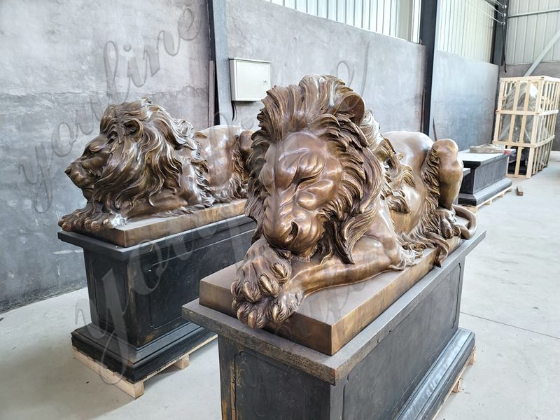 large lion statues for sale-YouFine Sculpture
