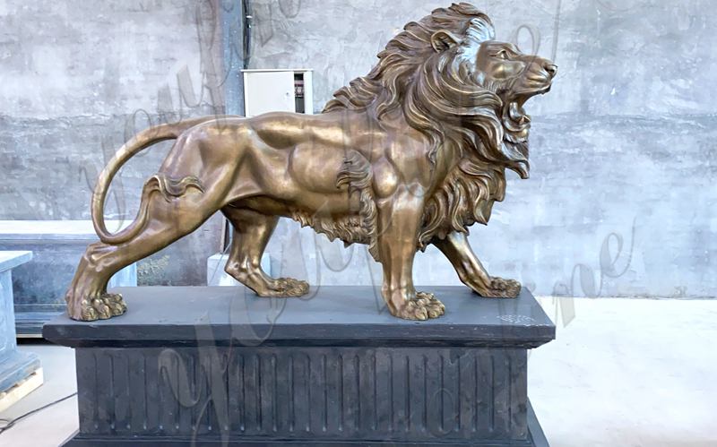 large outdoor lion statue for sale-YouFine Sculpture