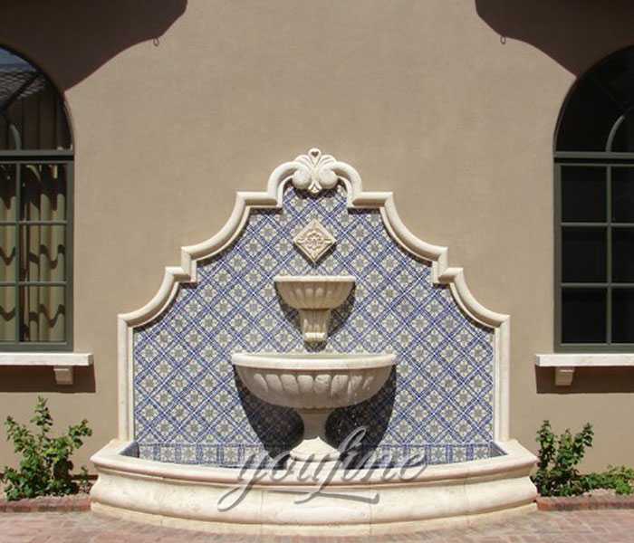 Marble Tiered Garden Wall Fountain For Outdoor Decor Design You Fine Sculpture - Outdoor Garden Wall Design