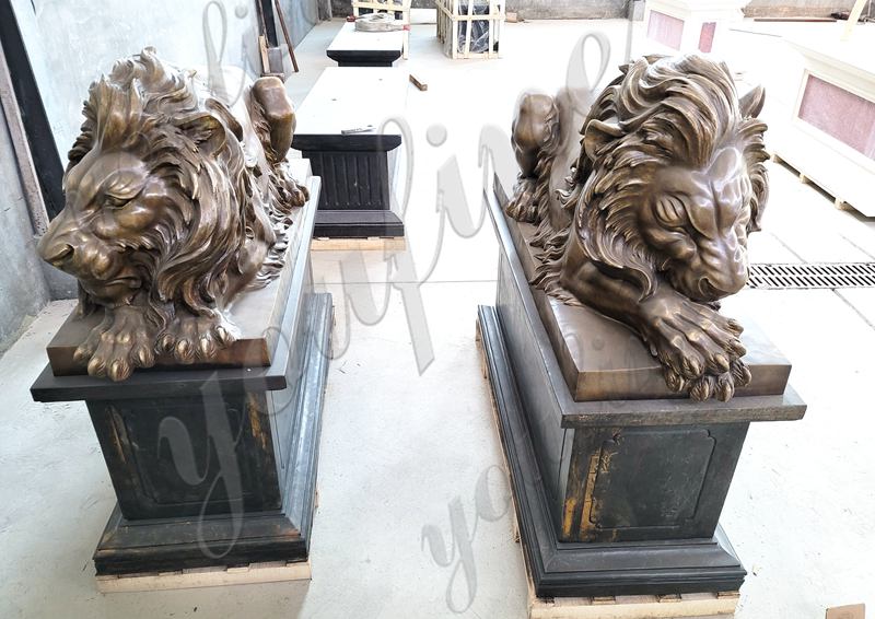 outdoor lion statue for sale-YouFine Sculpture