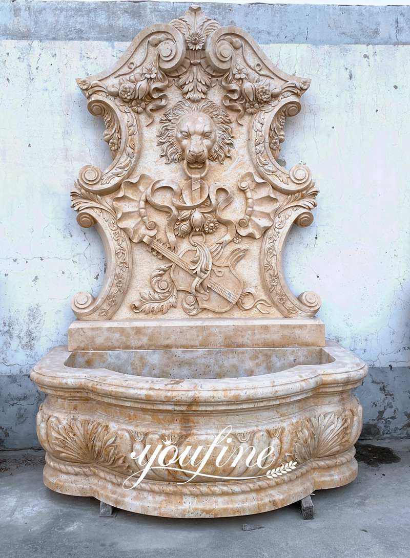 outdoor wall fountains