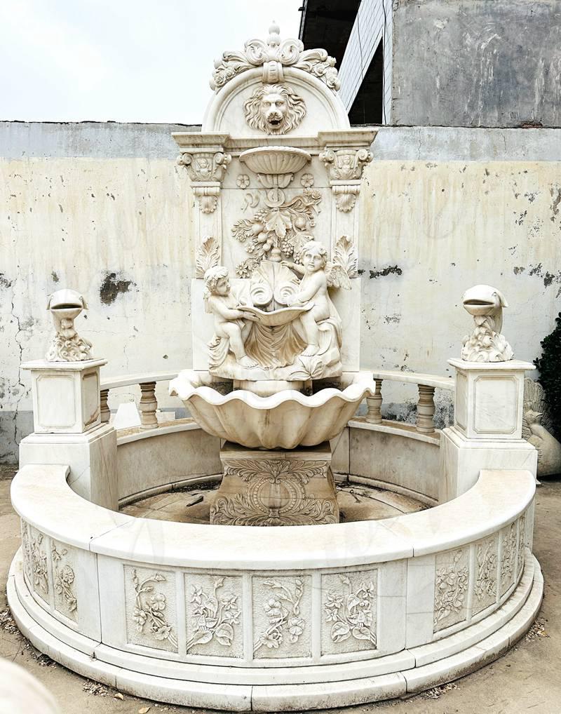 outdoor water fountain