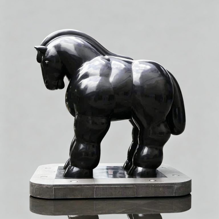Bronze Replicas Botero Fat Horse Sculpture BOKK-493