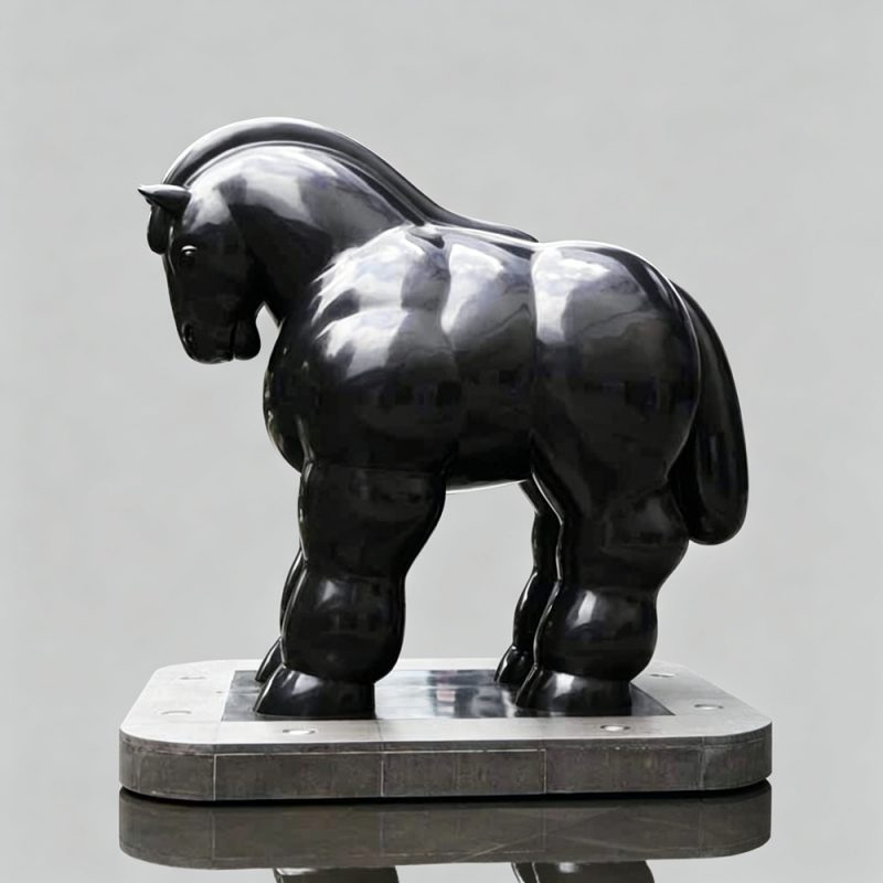 Bronze Replicas Botero Fat Horse Sculpture BOKK-493