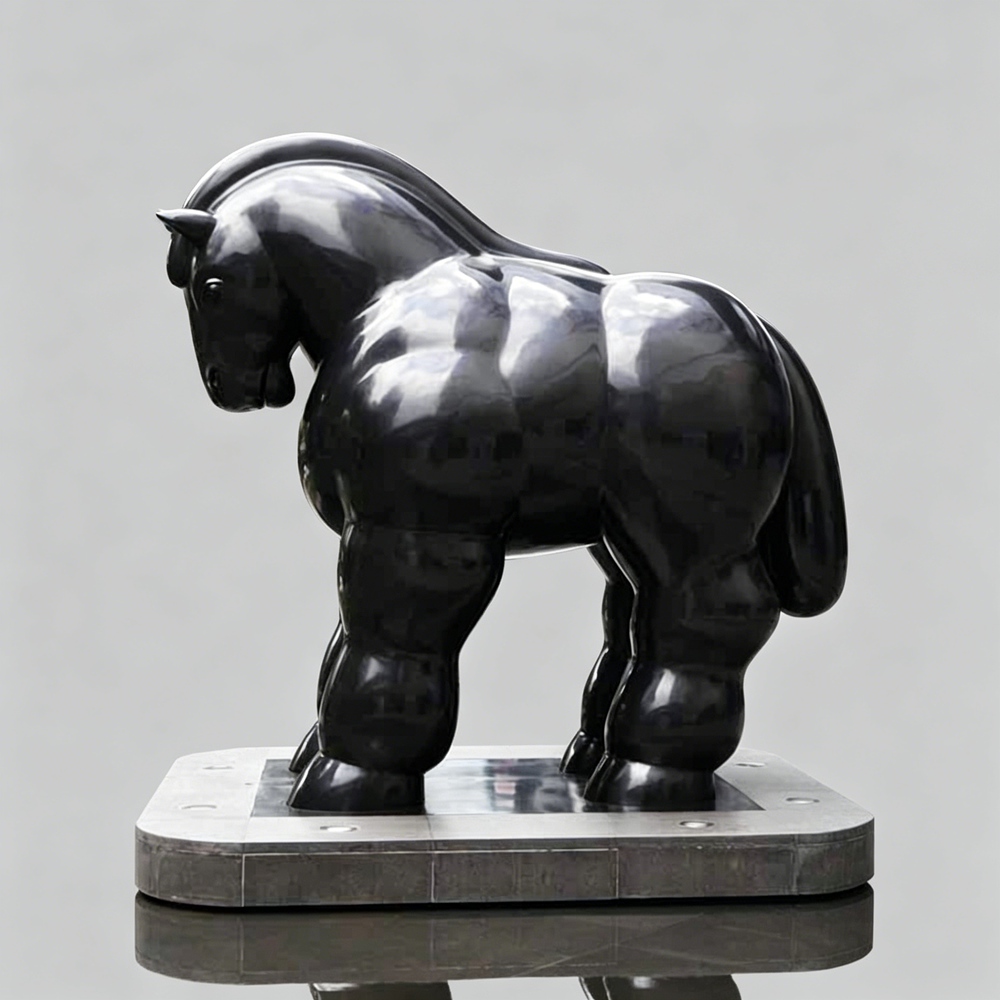 Bronze Replicas Botero Fat Horse Sculpture BOKK-493