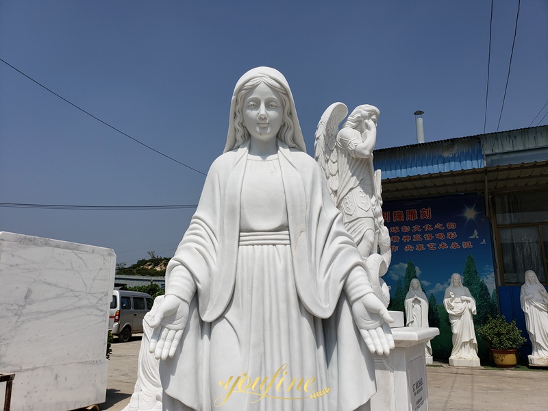 Marble Virgin Mary Statue for Church
