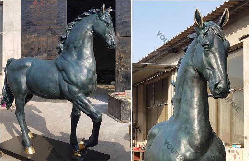 bronze horse art sculpture for sale