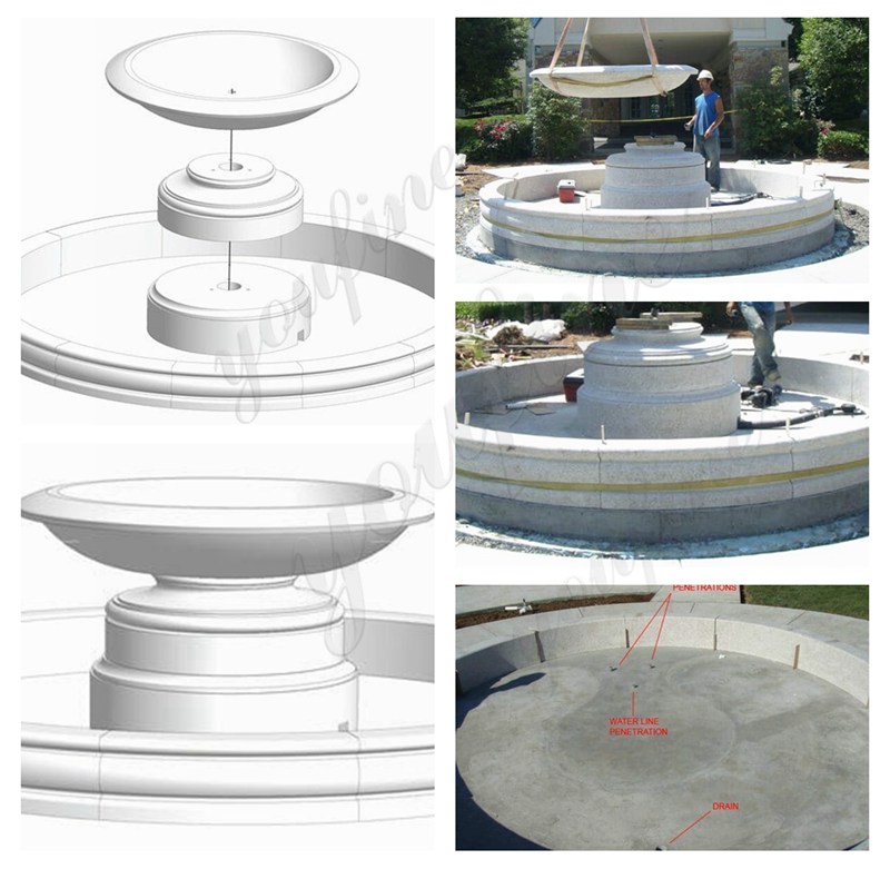 large fountains