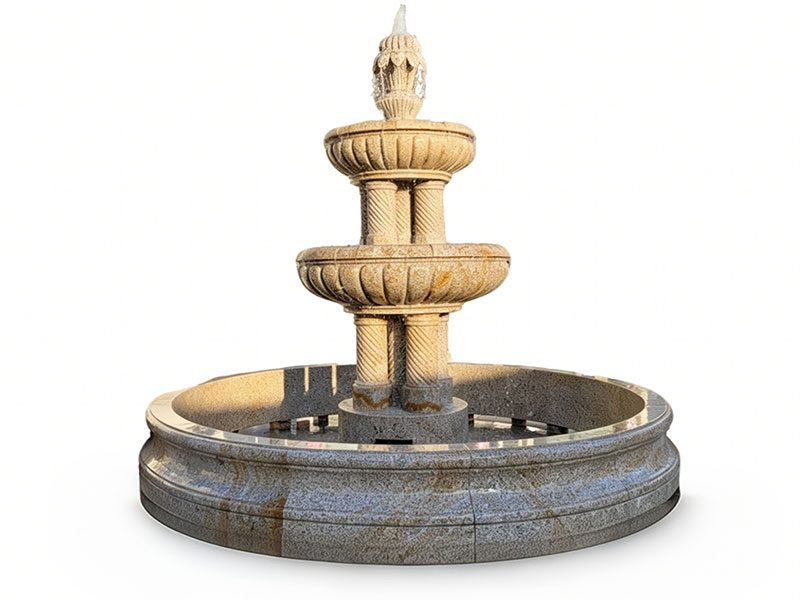 großer Hotelbrunnen