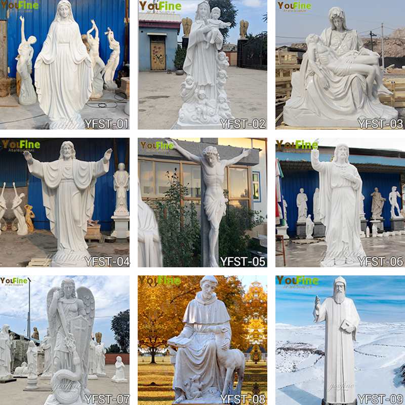 Catholic marble statue for sale