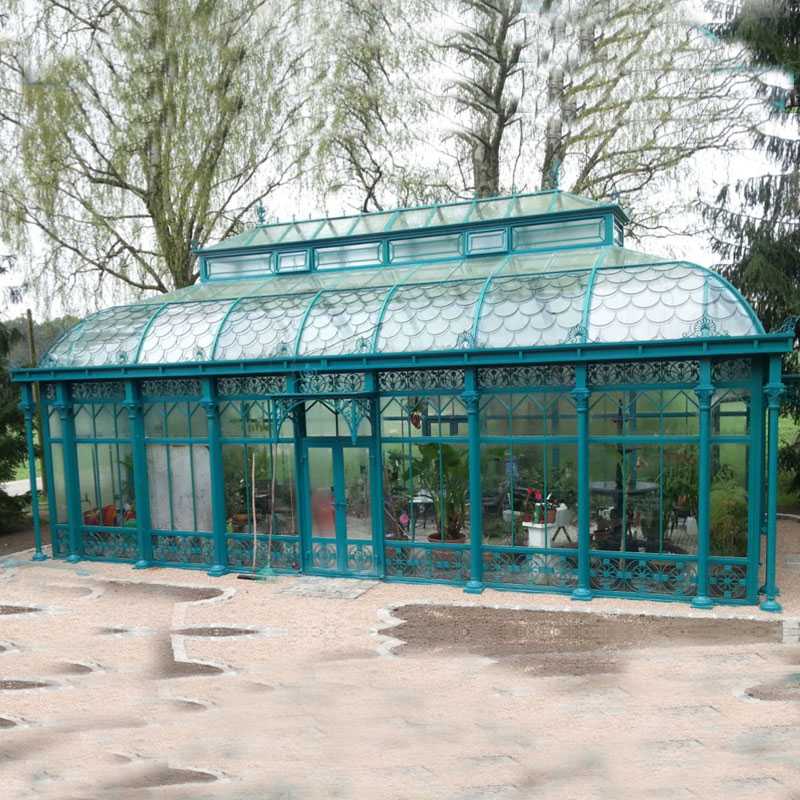 Large outdoor wrought iron gazebo for wedding ceremony on hot selling