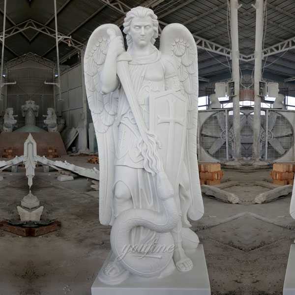 Life Size Famous Catholic Church Statues Archangel of Saint Michael Outdoor Statues for Sale