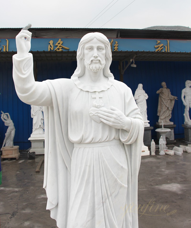 Life Size Outdoor Religious Statue Jesus Statue for Sale for Church Decoration