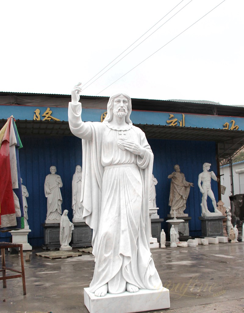 Life Size Outdoor Religious Statue Jesus Statue for Sale for Church Decoration