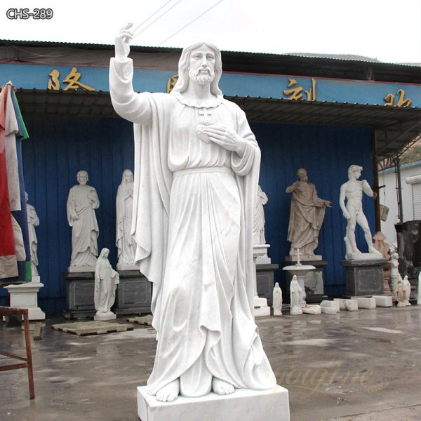 Life Size Outdoor Religious Statue Jesus Statue for Sale for Church Decoration