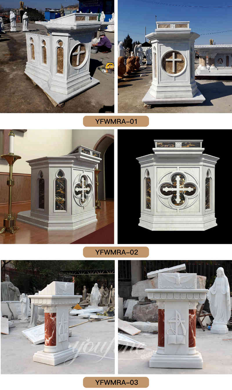 Modern luxury catholic church altar table design for sale