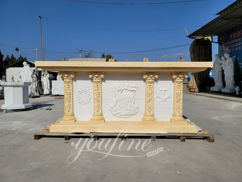 Modern luxury catholic church altar table design for sale