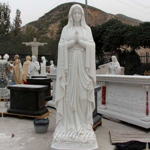 Outdoor Life Size Religious Statue Our Lady of Lourdes Statue for Sale for Garden Decor CHS-264