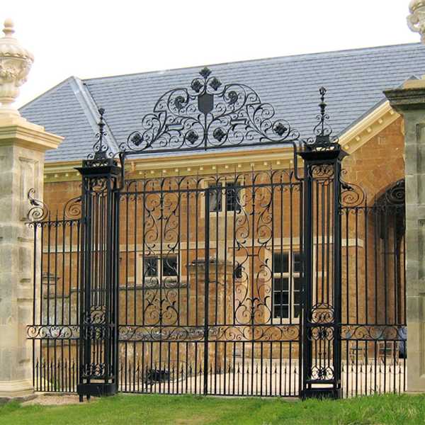 Wrought iron gate outdoor