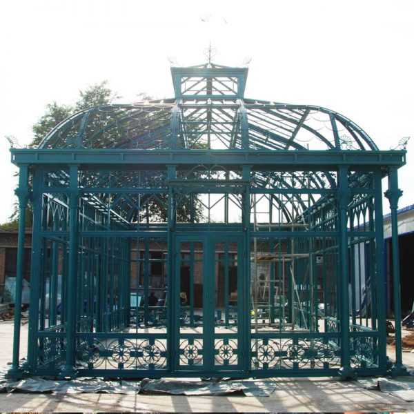 hot selling wrought iron gazebo design for outdoor decor