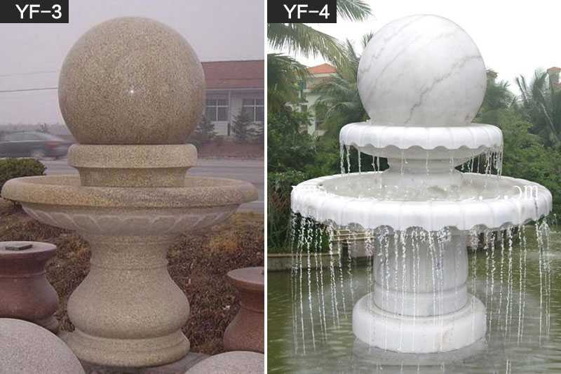 marble rolling fountain for sale