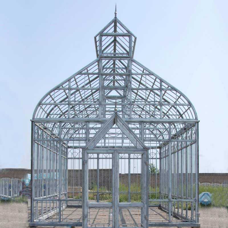 outdoor metal art custom made the casting iron gazebo garden decor for sale