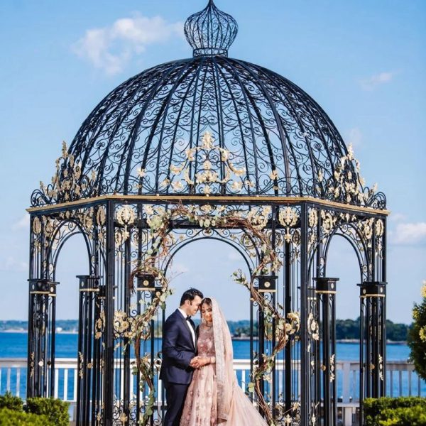 wrought iron gazebo