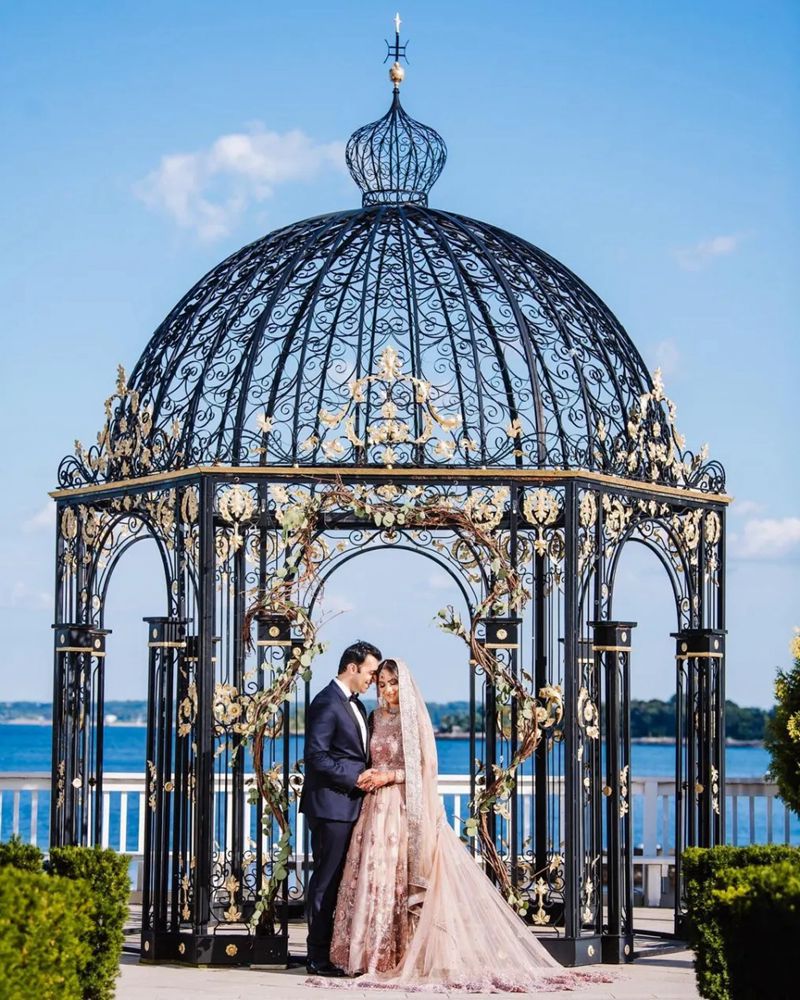 wrought iron gazebo