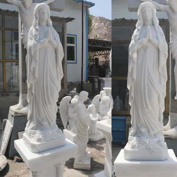 Catholic garden statues and decor blessed mother mary outdoor CHS-609