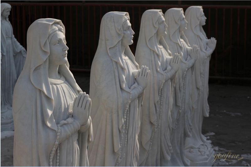 Catholic garden statues and decor blessed mother mary outdoor 