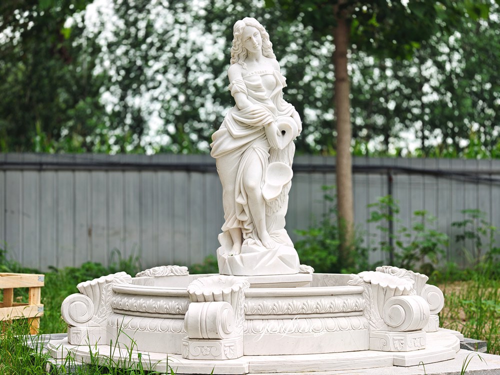Greek figure Statue Water Fountain