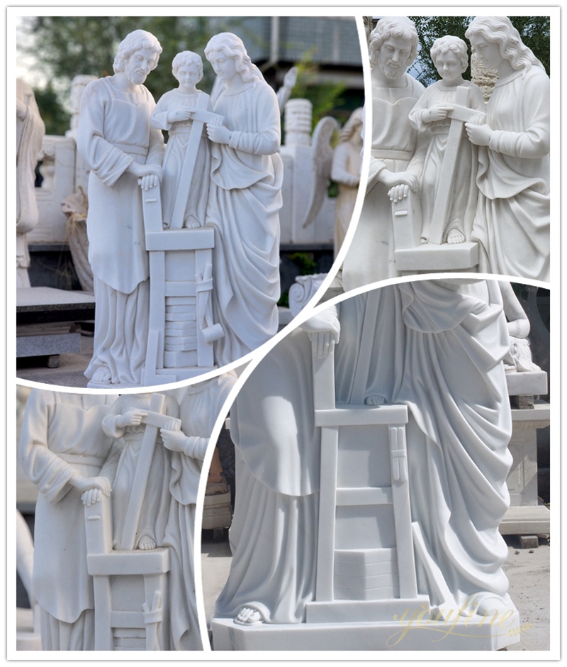 Large Outdoor Famous Holy Family Outside Statue Designs for Garden Decor for Sale