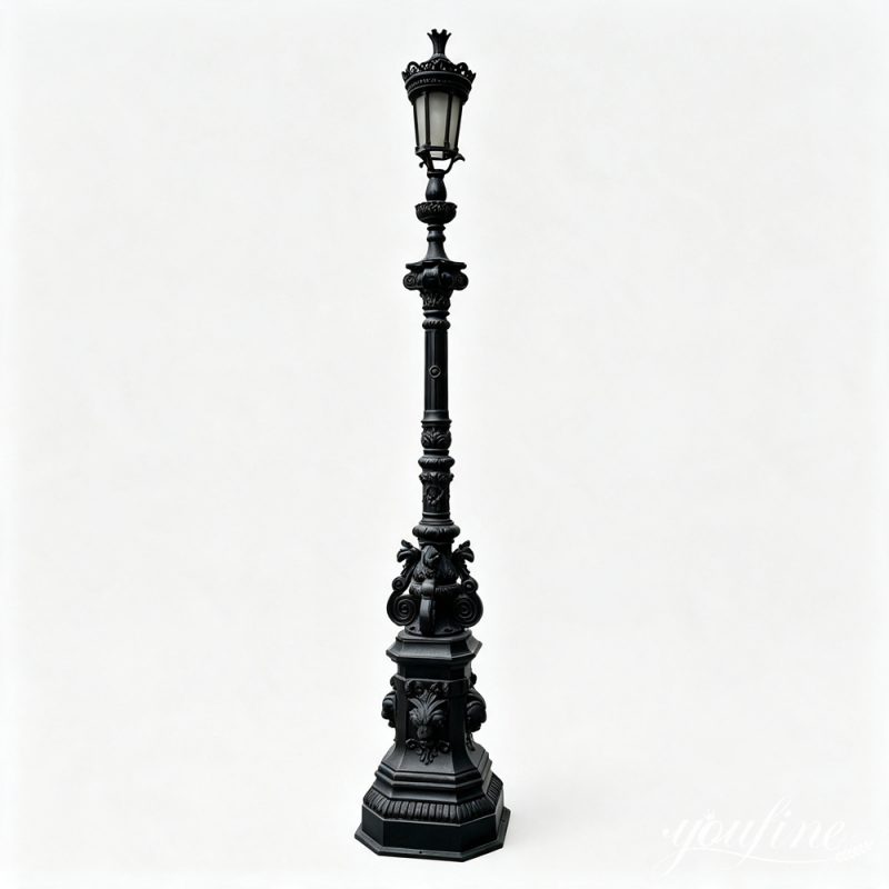 Single Head Cast Iron Lamp Post IOK-144