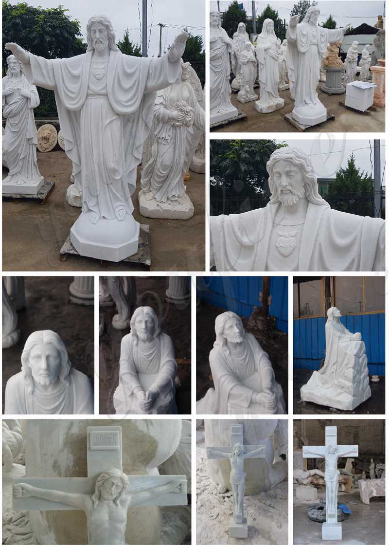 catholic garden statues