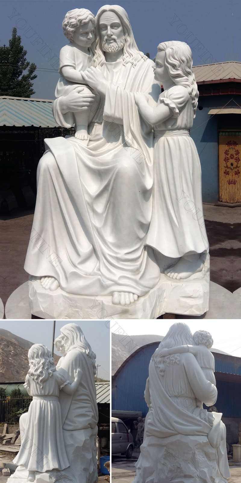 catholic jesus with child statue replica for sale