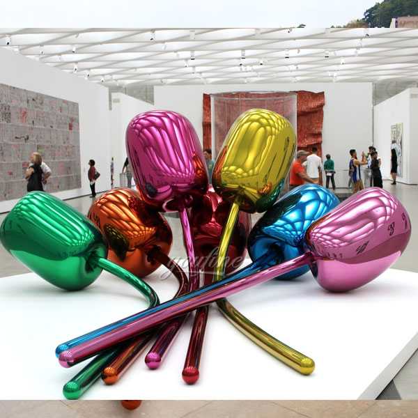 Famous Artist Jeff Koons Metal Art Tulip Sculpture Replica from Leading Supplier of Stainless ...