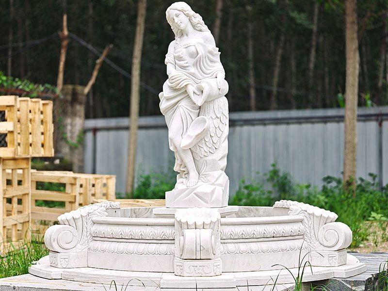 marble Greek statue fountain