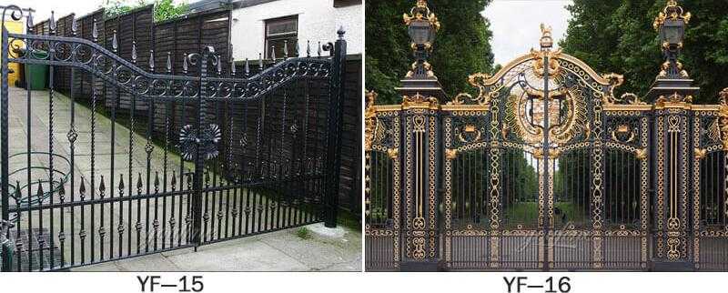 modern double driveway gates for sale